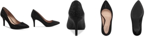 INC International Concepts Women's Zitah Embellished Pointed Toe Pumps, Created for Macy's